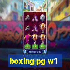 boxing pg w1